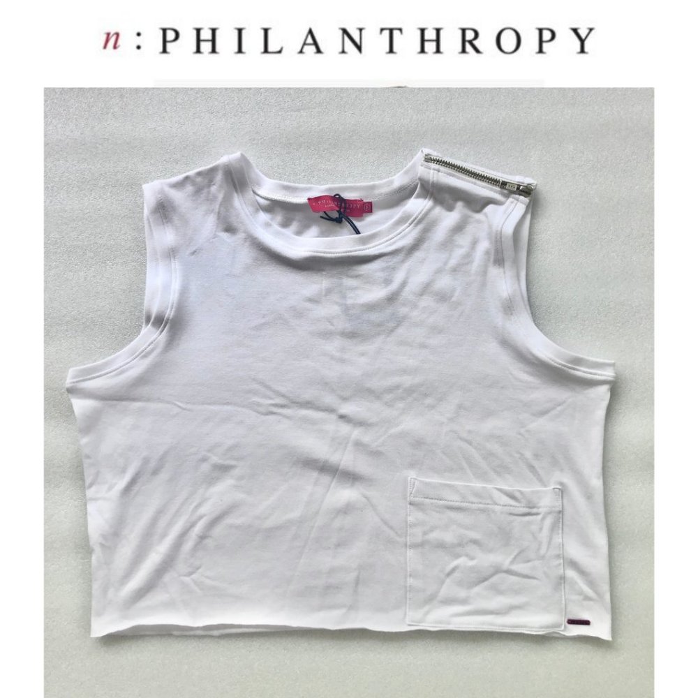 n:Philanthropy Wallflower Cropped Tank